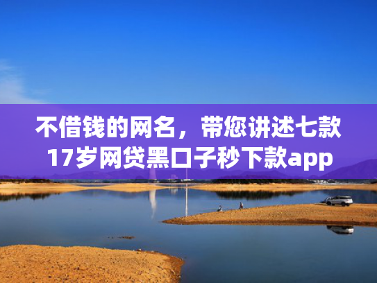 不借钱的网名，带您讲述七款17岁网贷黑口子秒下款app