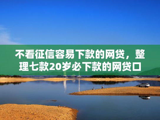 不看征信容易下款的网贷，整理七款20岁必下款的网贷口子2025