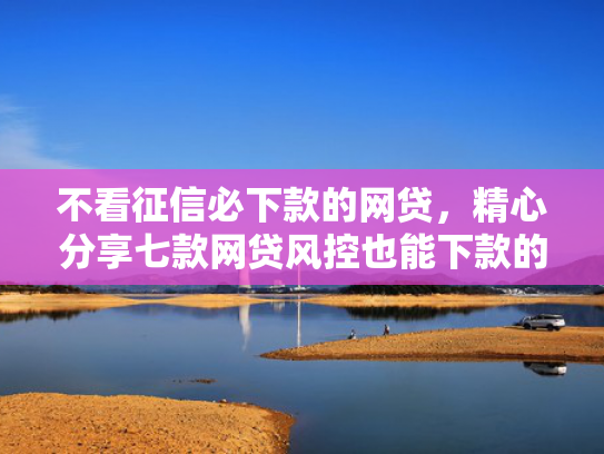 不看征信必下款的网贷，精心分享七款网贷风控也能下款的口子