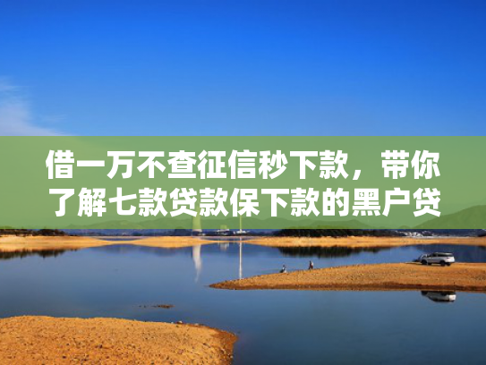 借一万不查征信秒下款，带你了解七款贷款保下款的黑户贷款