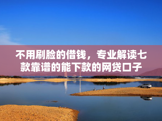 不用刷脸的借钱，专业解读七款靠谱的能下款的网贷口子