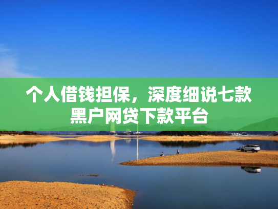 个人借钱担保，深度细说七款黑户网贷下款平台