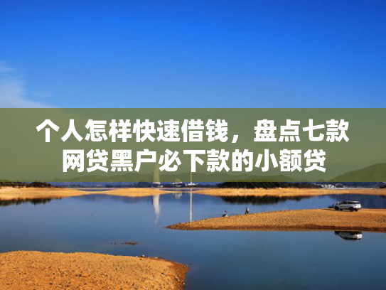 个人怎样快速借钱，盘点七款网贷黑户必下款的小额贷
