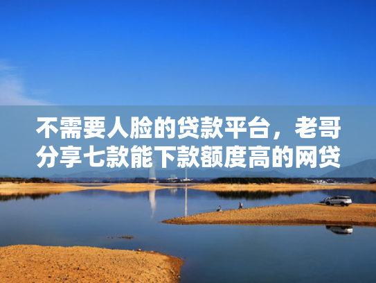 不需要人脸的贷款平台，老哥分享七款能下款额度高的网贷口子