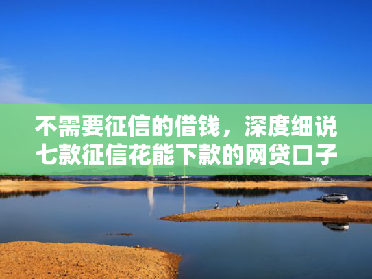 不需要征信的借钱，深度细说七款征信花能下款的网贷口子