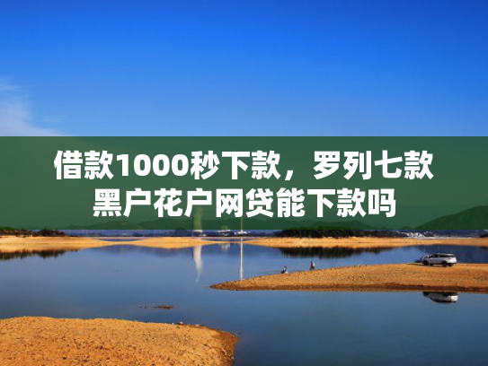 借款1000秒下款，罗列七款黑户花户网贷能下款吗