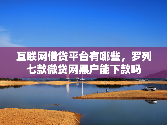 互联网借贷平台有哪些，罗列七款微贷网黑户能下款吗