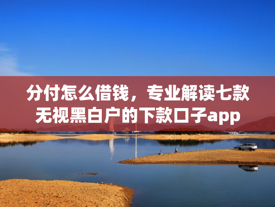分付怎么借钱，专业解读七款无视黑白户的下款口子app