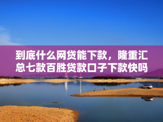 到底什么网贷能下款，隆重汇总七款百胜贷款口子下款快吗