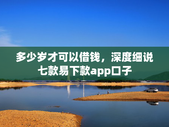 多少岁才可以借钱，深度细说七款易下款app口子