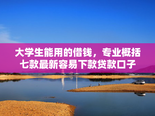 大学生能用的借钱，专业概括七款最新容易下款贷款口子