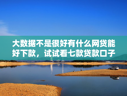 大数据不是很好有什么网贷能好下款，试试看七款贷款口子立马下款