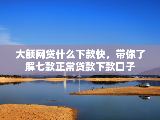 大额网贷什么下款快，带你了解七款正常贷款下款口子