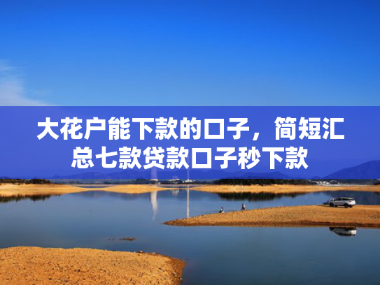 大花户能下款的口子，简短汇总七款贷款口子秒下款