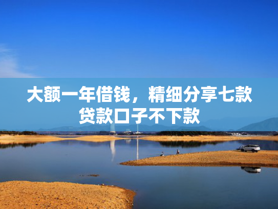 大额一年借钱，精细分享七款贷款口子不下款