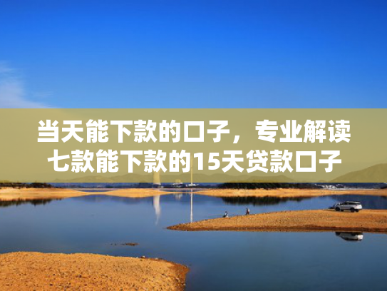 当天能下款的口子，专业解读七款能下款的15天贷款口子