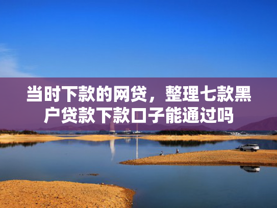 当时下款的网贷，整理七款黑户贷款下款口子能通过吗