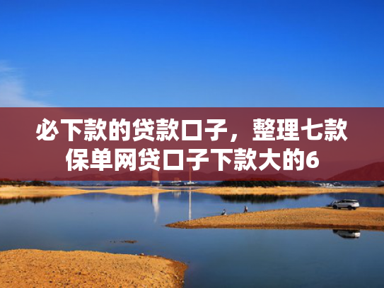 必下款的贷款口子，整理七款保单网贷口子下款大的6