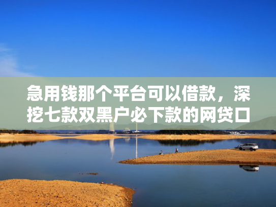 急用钱那个平台可以借款，深挖七款双黑户必下款的网贷口子