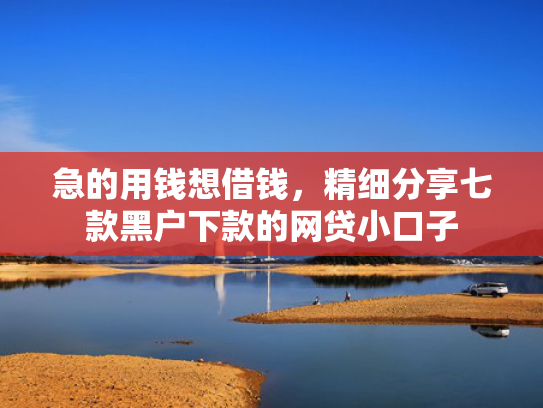 急的用钱想借钱，精细分享七款黑户下款的网贷小口子