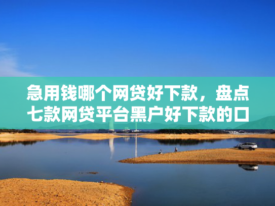 急用钱哪个网贷好下款，盘点七款网贷平台黑户好下款的口子