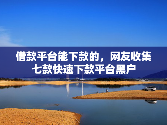 借款平台能下款的，网友收集七款快速下款平台黑户