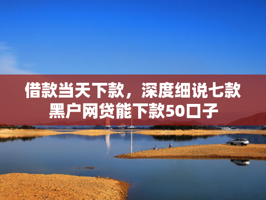 借款当天下款，深度细说七款黑户网贷能下款50口子