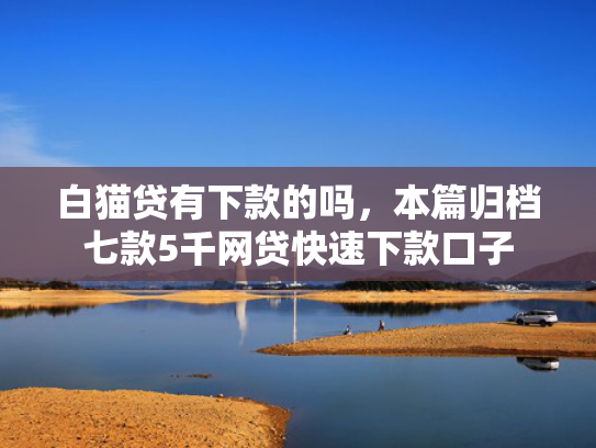 白猫贷有下款的吗，本篇归档七款5千网贷快速下款口子