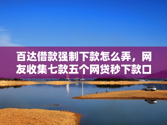 百达借款强制下款怎么弄，网友收集七款五个网贷秒下款口子