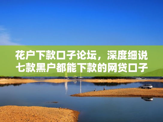 花户下款口子论坛，深度细说七款黑户都能下款的网贷口子