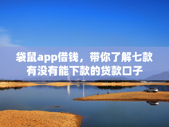 袋鼠app借钱，带你了解七款有没有能下款的贷款口子