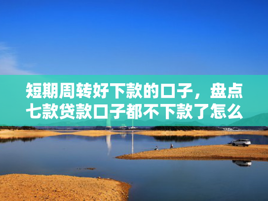 短期周转好下款的口子，盘点七款贷款口子都不下款了怎么回事