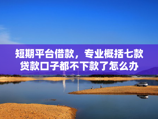 短期平台借款，专业概括七款贷款口子都不下款了怎么办