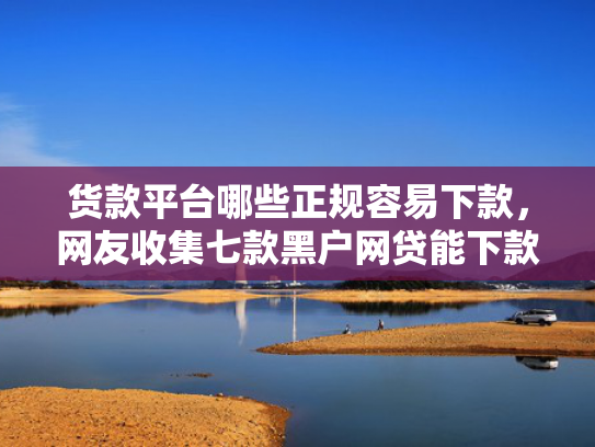 货款平台哪些正规容易下款，网友收集七款黑户网贷能下款吗知乎