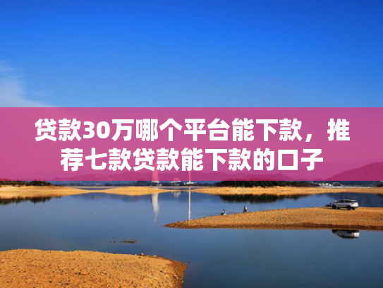 贷款30万哪个平台能下款，推荐七款贷款能下款的口子