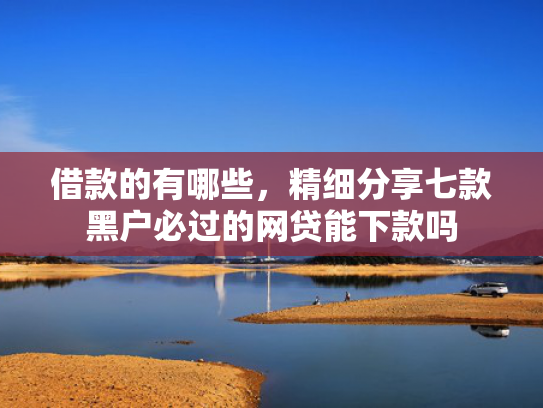 借款的有哪些，精细分享七款黑户必过的网贷能下款吗