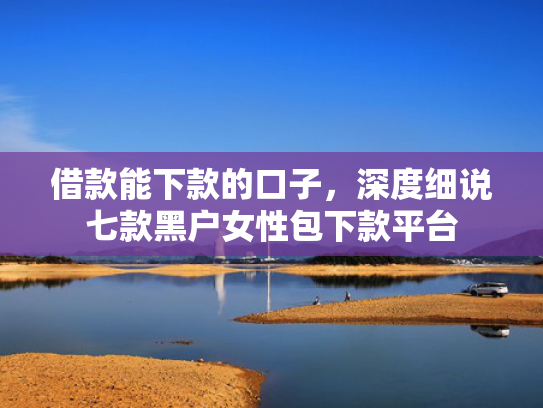 借款能下款的口子，深度细说七款黑户女性包下款平台