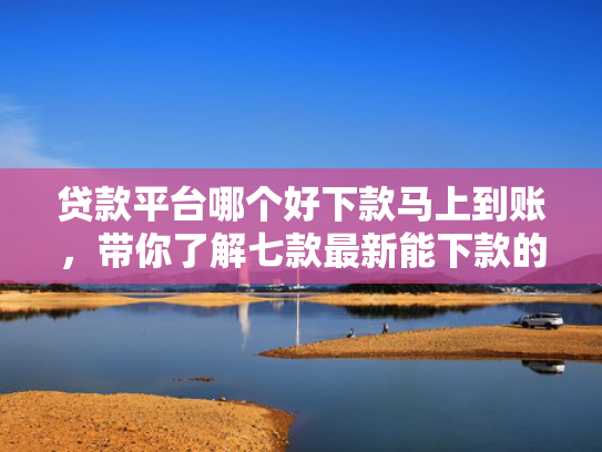 贷款平台哪个好下款马上到账，带你了解七款最新能下款的贷款口子