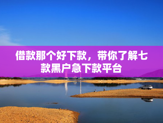 借款那个好下款，带你了解七款黑户急下款平台