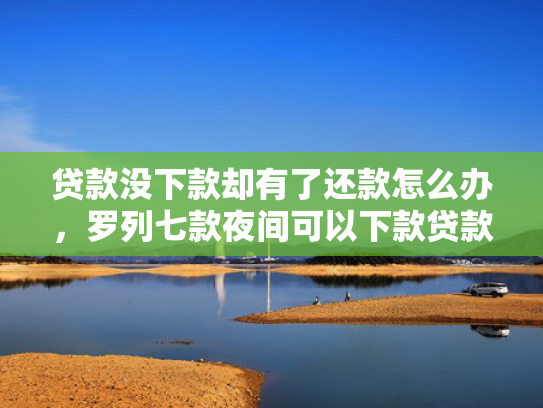 贷款没下款却有了还款怎么办，罗列七款夜间可以下款贷款口子