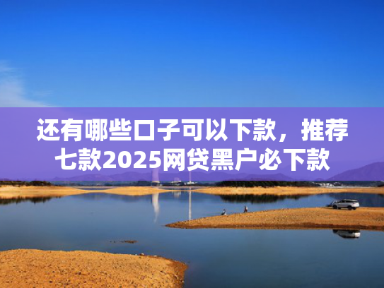 还有哪些口子可以下款，推荐七款2025网贷黑户必下款