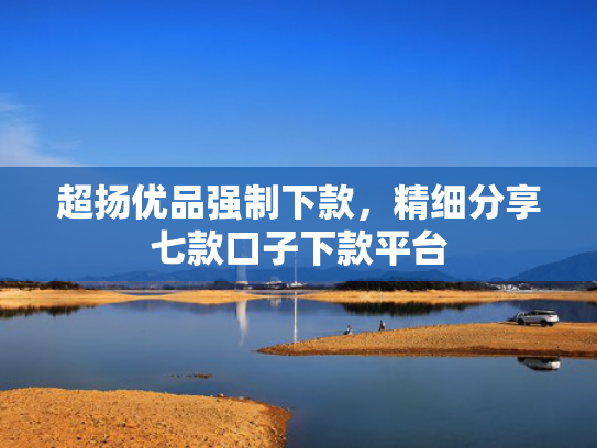 超扬优品强制下款，精细分享七款口子下款平台