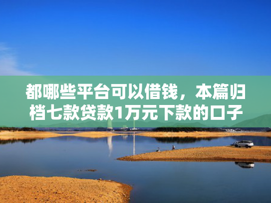 都哪些平台可以借钱，本篇归档七款贷款1万元下款的口子