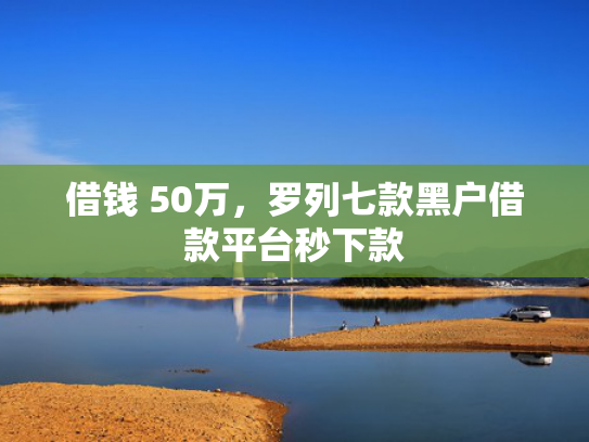 借钱 50万，罗列七款黑户借款平台秒下款