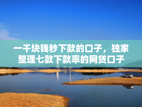 一千块钱秒下款的口子，独家整理七款下款率的网贷口子