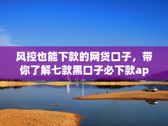 风控也能下款的网贷口子，带你了解七款黑口子必下款app2025的放款条件