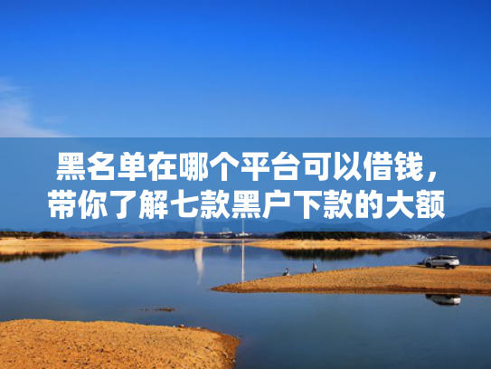 黑名单在哪个平台可以借钱，带你了解七款黑户下款的大额网贷