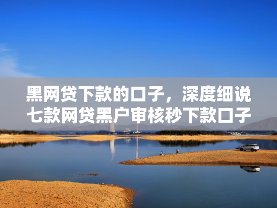黑网贷下款的口子，深度细说七款网贷黑户审核秒下款口子