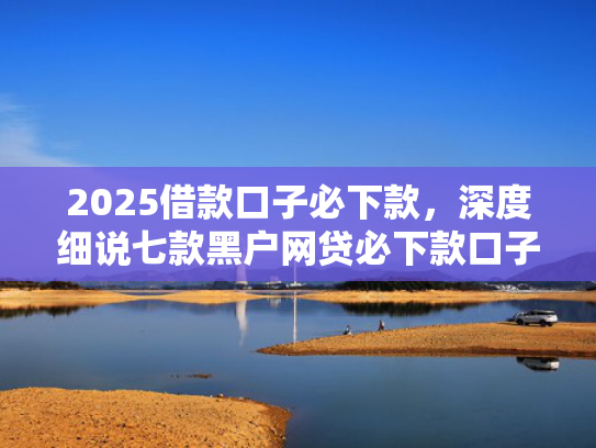 2025借款口子必下款，深度细说七款黑户网贷必下款口子