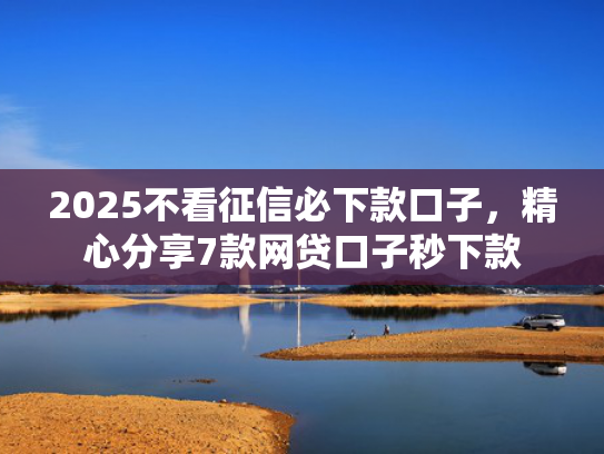 2025不看征信必下款口子，精心分享7款网贷口子秒下款
